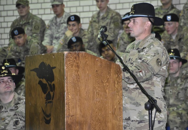 Cougars welcome their newest Senior Enlisted Advisor 