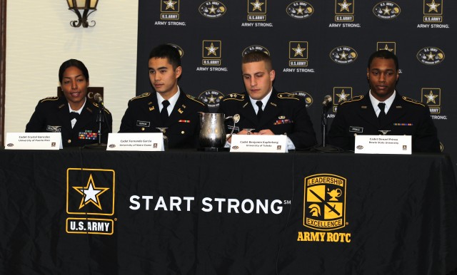 ROTC students share experiences during Cadet Panel at All American-Bowl