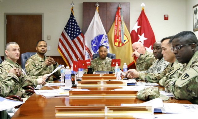 AMC Command Visit to 377th Theater Sustainment Command
