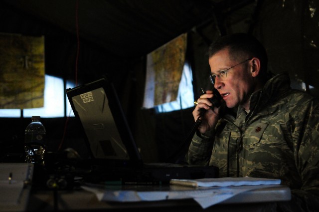 Guardsmen test joint fires teamwork model