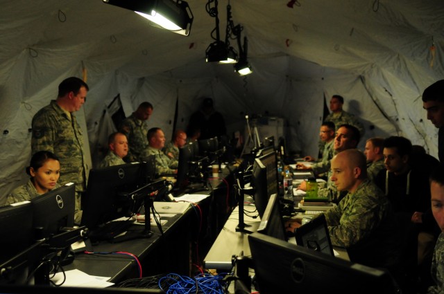 Guardsmen test joint fires teamwork model