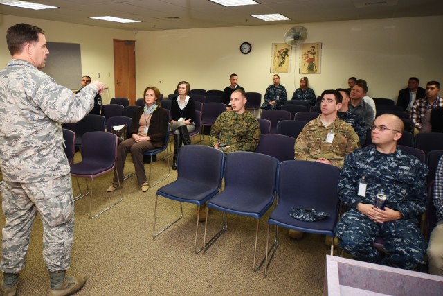 DTRA deputy observes interpreter training