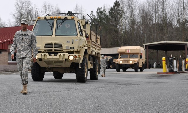 North Carolina Guard tests storm response