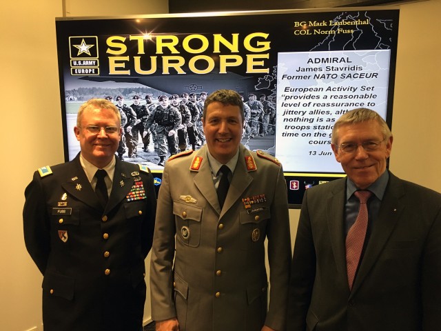 Army Europe Chief of Staff speaks to Clausewitz Gesellschaft in Bonn, Germany