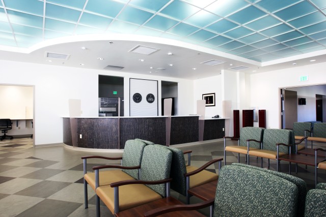 Fort Campbell customer waiting area