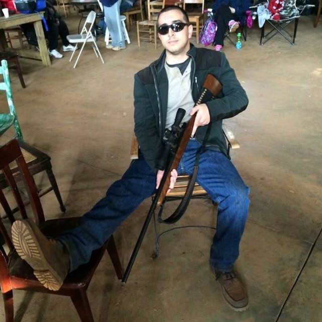 East on set