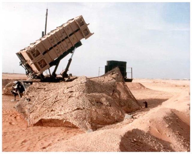 PATRIOT MISSILE SYSTEM DURING OPERATION DESERT STORM 