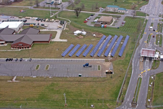 ASA (IE&E) Hammack Sees Blue Grass Army Depot from the Air