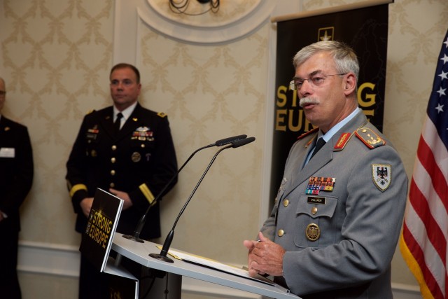 Lt. Gen. Hodges awarded German Golden Cross of Honor