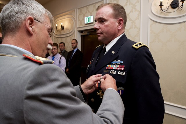 Lt. Gen. Hodges awarded German Golden Cross of Honor