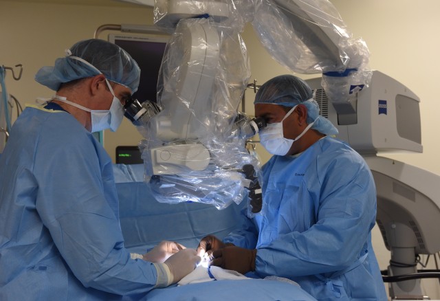 Womack surgeons perform reconstructive microsurgeries