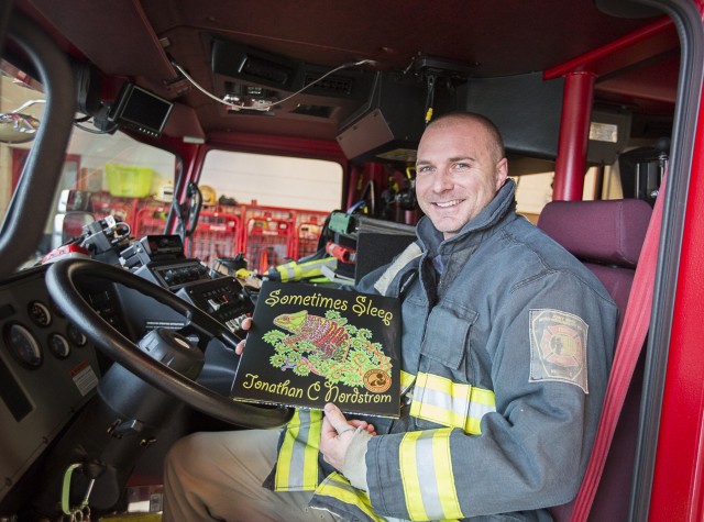 Local firefighter-turned author pens children's books