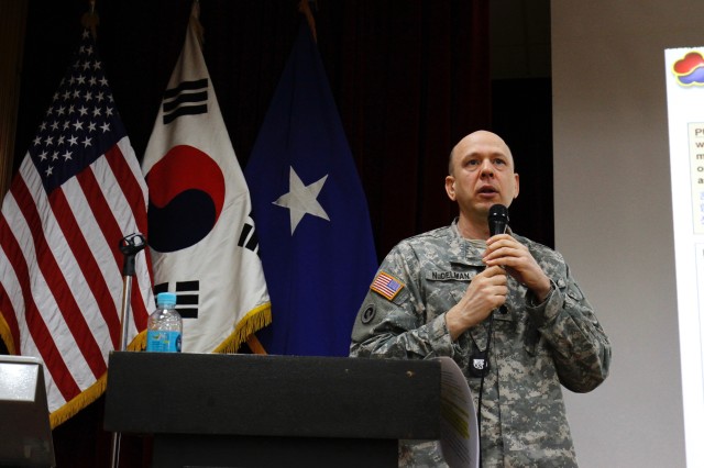 Korean Service Corps' conduct mobilization exercise