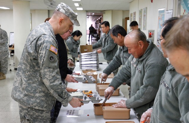 Korean Service Corps' conduct mobilization exercise