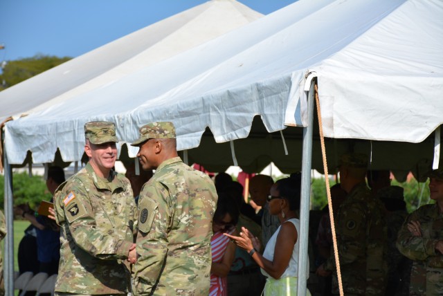 Warrior Transition Battalion-Hawaii Change of Command Ceremony
