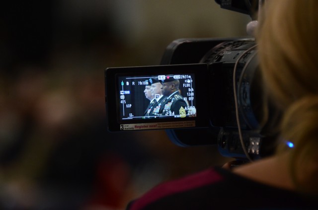 Through the camera lens