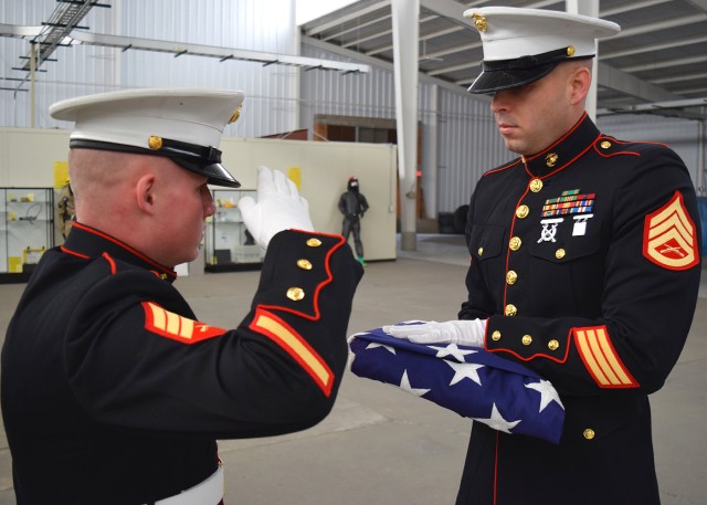 Post Marines, Sailors honor state's deceased veterans