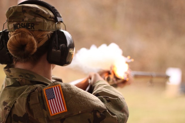 Military History Instructor Course historical weapon range