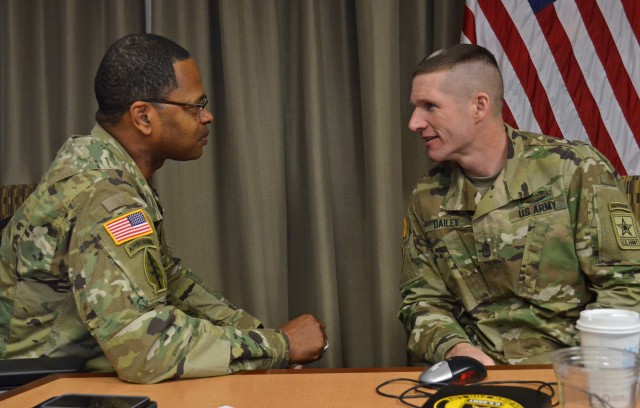 SMA Dailey's Senior Enlisted Council focuses on personnel