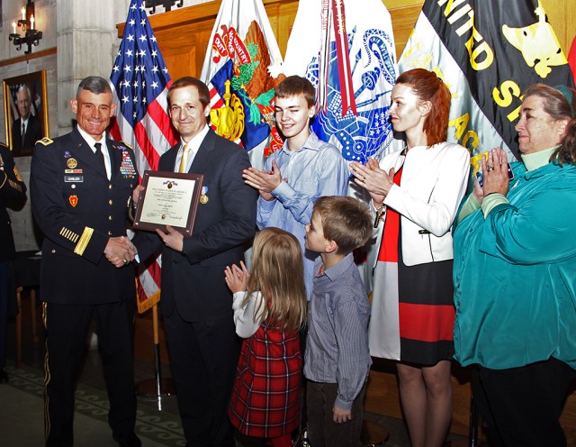 USAG West Point PA Officer recieves Soldiers Medal - 26 years later ...