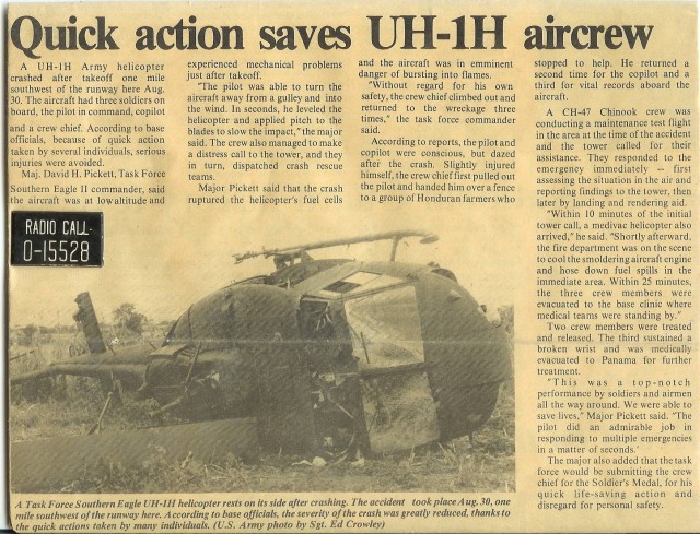 the original news article, from 1988