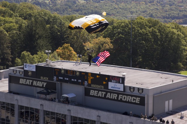 Jumping in Old Glory