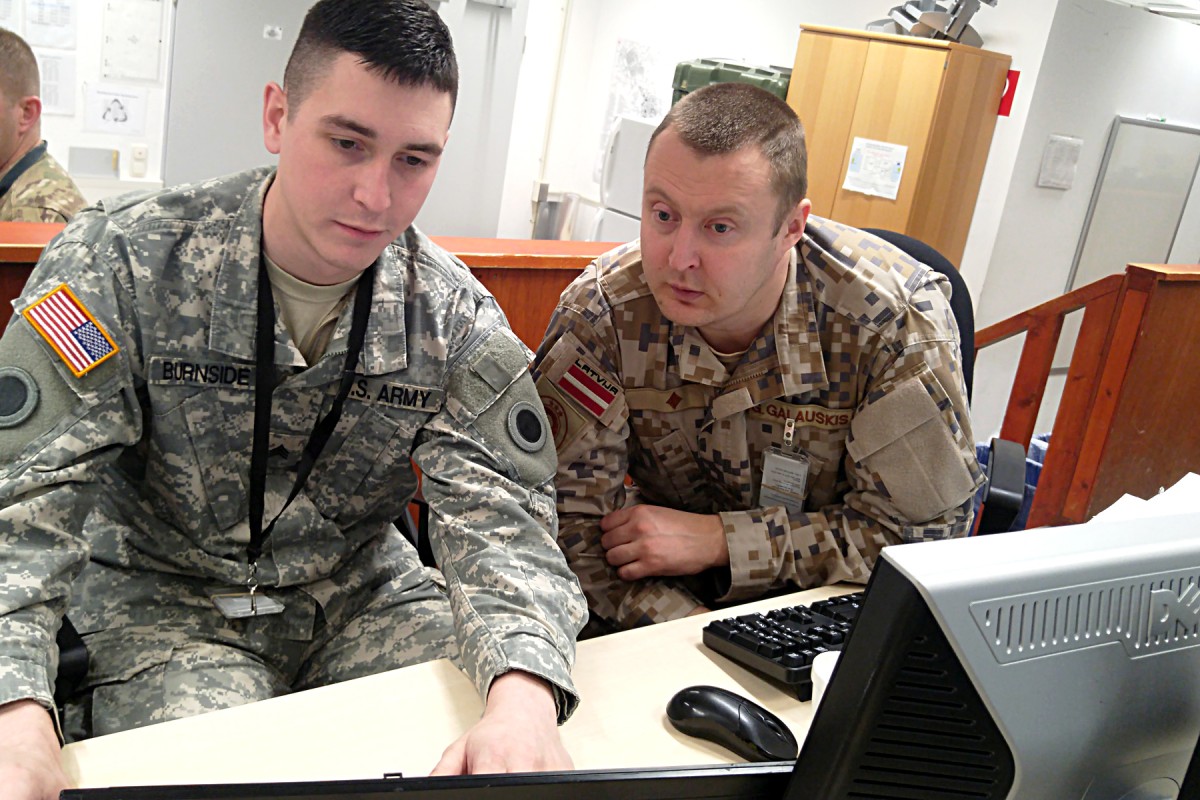 Michigan National Guard Soldiers train with their State Partners during