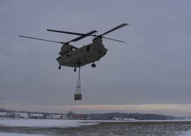 12th CAB Chinook conducts whiteout environmental training