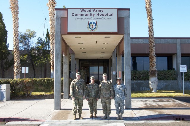 Maj. Gen. Tempel visits Ft. Irwin to talk to WACH, NTC Soldiers and families