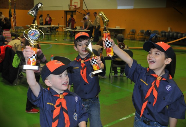 KMC Scouting families race toward fun 'in the fast lane'