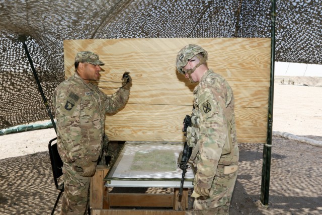 Infantrymen across Southwest Asia train for EIB test