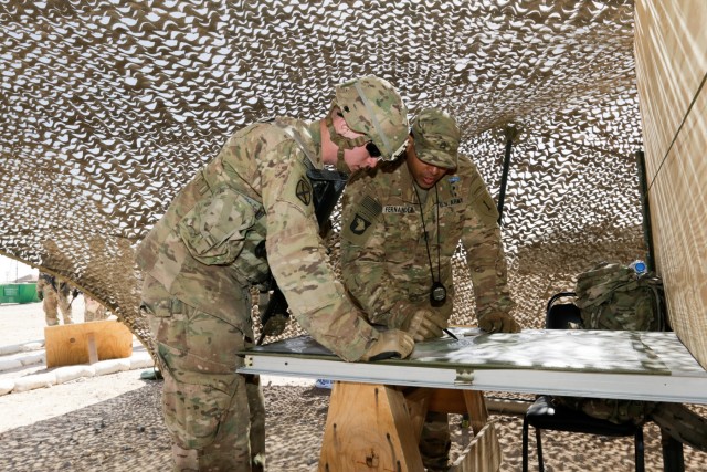 Infantrymen across Southwest Asia train for EIB test