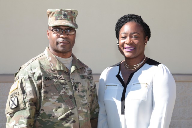 Culbreath and Queen meet at the College of Installation Management