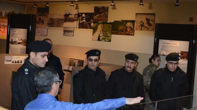 Erbil police tour Fort Jackson Basic Combat Training Museum