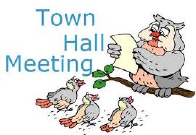 town hall meeting clip art