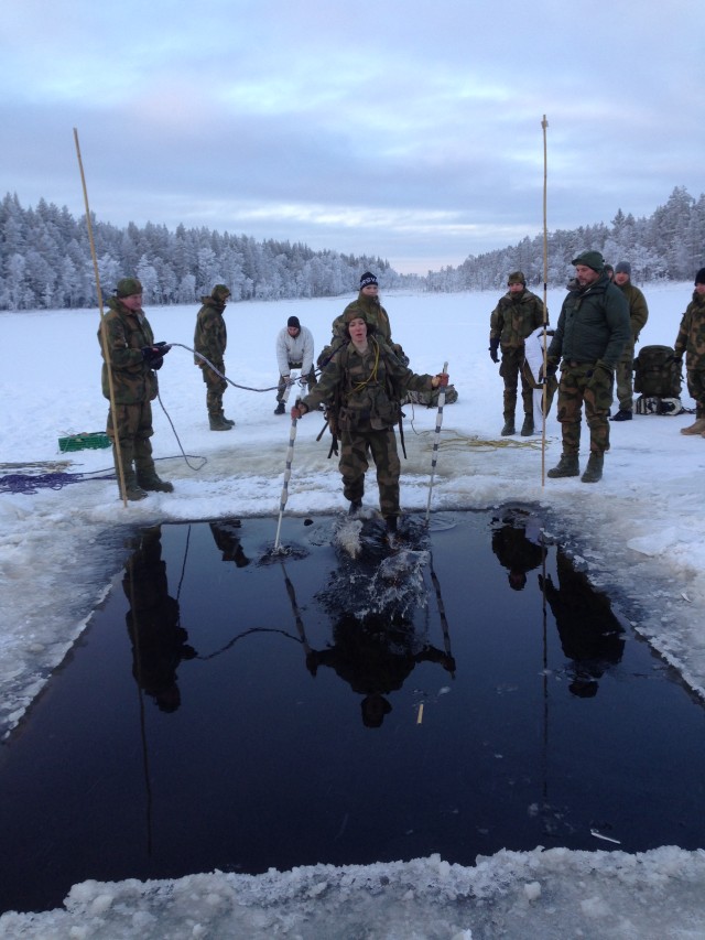 12th CAB Soldier first NATO female to finish Allied Winter Course