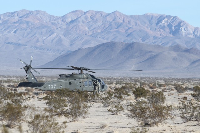 16th Combat Aviation Brigade participates in NTC rotation 16-03