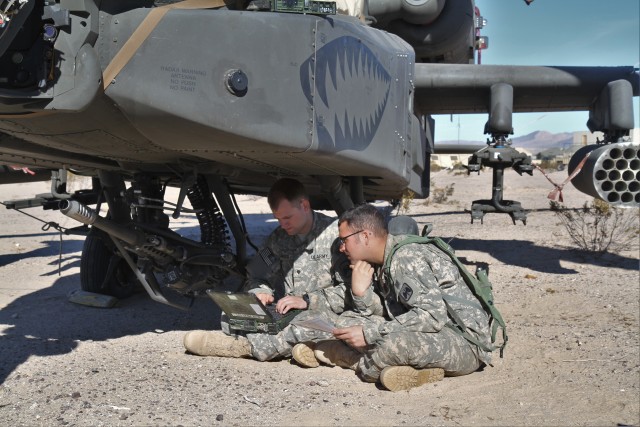 16th Combat Aviation Brigade participates in NTC rotation 16-03