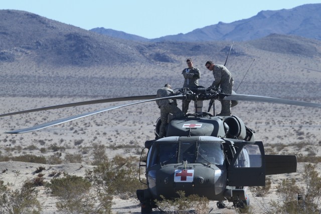16th Combat Aviation Brigade participates in NTC rotation 16-03