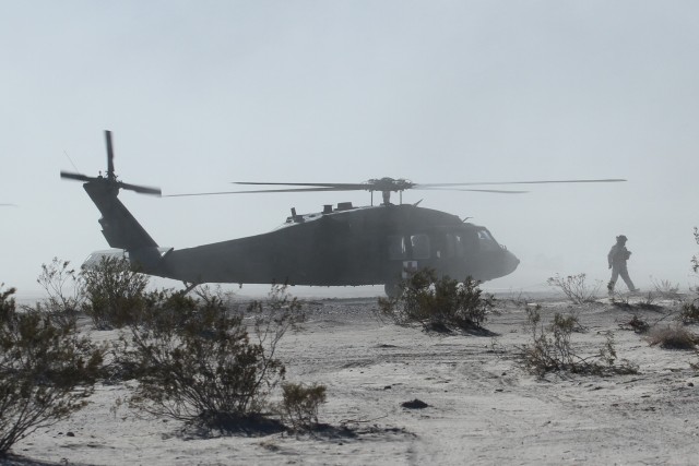 16th Combat Aviation Brigade participates in NTC rotation 16-03