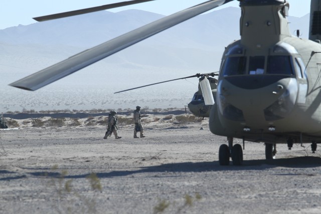 16th Combat Aviation Brigade participates in NTC rotation 16-03