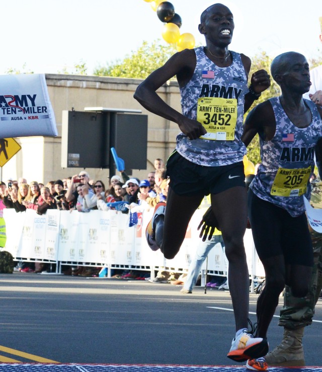 Army's Chelimo wins Portland 3K in world-pace time