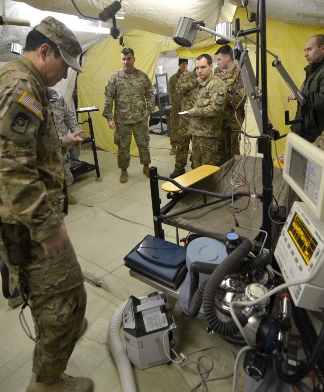 Ukrainian surgeons visit Army Medicine in Europe