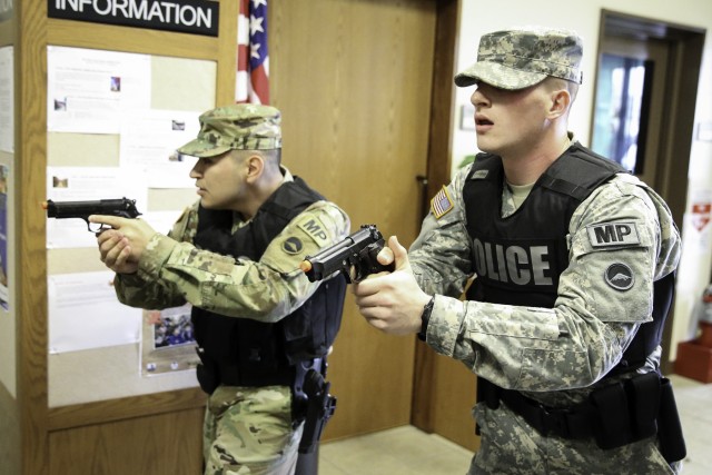 MPs Conduct Active Shooter Training