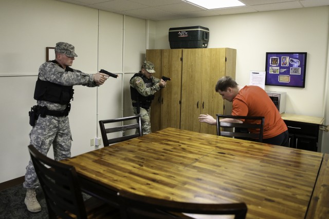 MPs Conduct Active Shooter Training