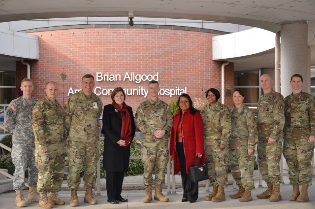 USAG-Yongsan, Brian Allgood Army Community Hospital welcomes Mrs. Linda Via