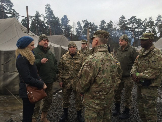 US, Ukrainian inspectors general inspect support facilities