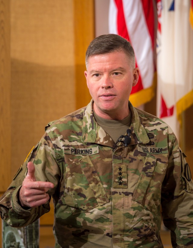 TRADOC CG stresses 'knowing what you're for' at LPD session