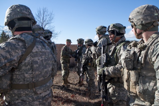 Dailey reiterates importance of readiness, image during Fort Drum visit