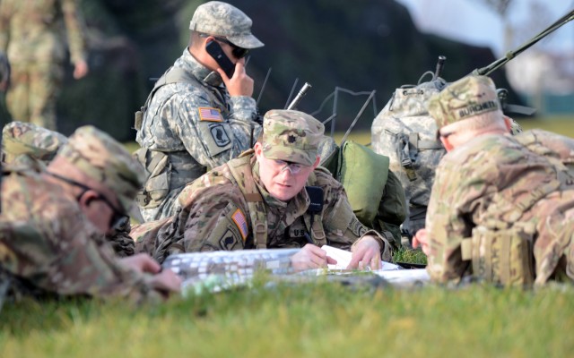 Sky Soldiers execute full-scale command post exercise